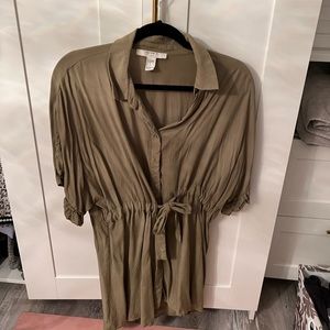 Green dress